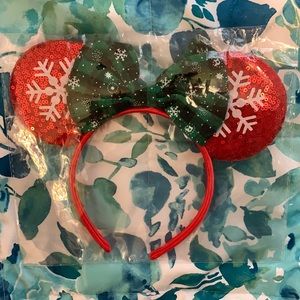 Christmas Minnie Ears